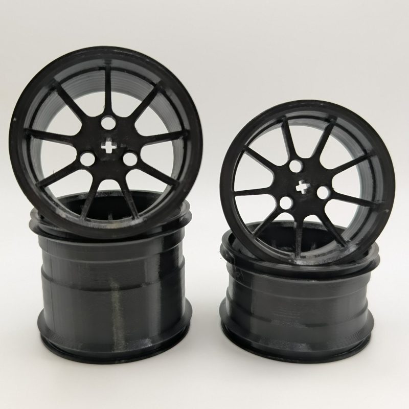 Wheel set compatible to LEGO® F1 and MOC F1 - Image 2